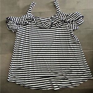 Striped cable and gauge top